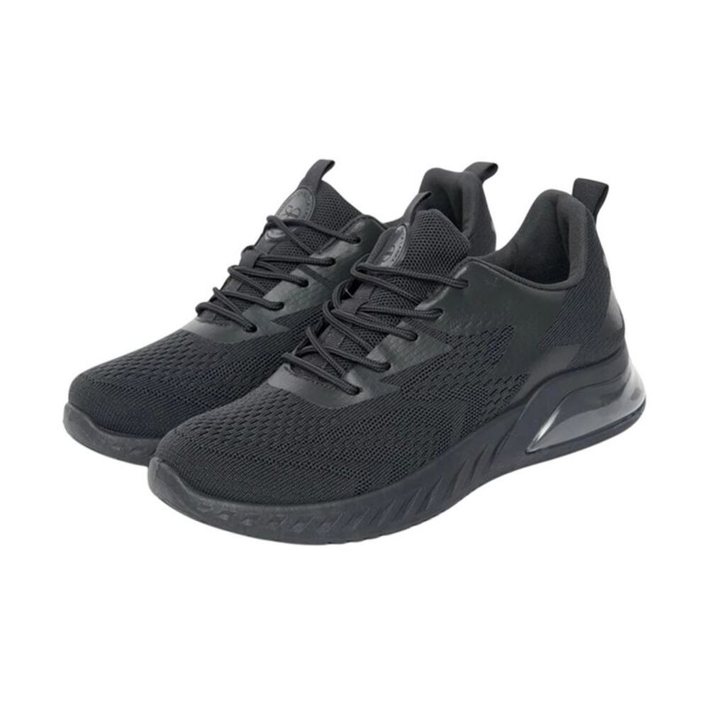 Crosshatch Mens Earsdon Flyknit Sneakers / Gray
